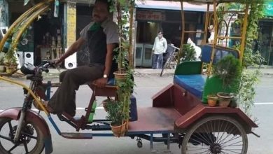 Photo of इस शख्स ने गर्मी से बचने के लिए लगाया कमाल का जुगाड़, जिसे देख सभी हो गए हैरान…￼