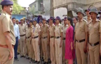 Photo of महाआरती की घोषणा को लेकर पुणे के पुनेश्वर हनुमान मंदिर के पास कड़ी सुरक्षा व्‍यवस्‍था