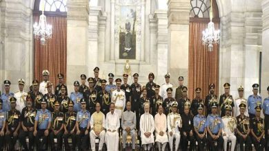 Photo of पीएम मोदी ने लिया गेलेंट्री अवार्ड एंड डिस्टिंगिश सर्विस डेकोरेशन सेरेमनी में भाग…  