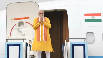 Photo of नेपाल के लुम्बिनी पहुंचे पीएम मोदी, माया देवी मंदिर में पुष्कर्णी तलाब की परिक्रमा की…