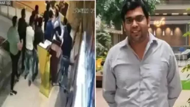 Photo of सामने आई गार्डन्स गैलेरिया मॉल में हुई हत्या की CCTV फुटेज, देखे कैसे बृजेश राय को…