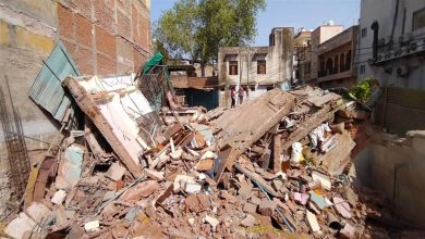 Photo of अस्‍पताल रोड पर डायग्‍नोस्टिक सेंटर की पांच म‍ंजिला इमारत ढहने से भवन मालिक घायल…