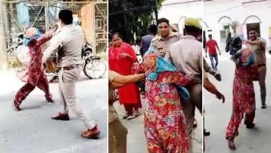 Photo of यूपी: महिला ने जूते-चप्पलों के हार से दारोगा पर किया हमला, देखे वीडियो