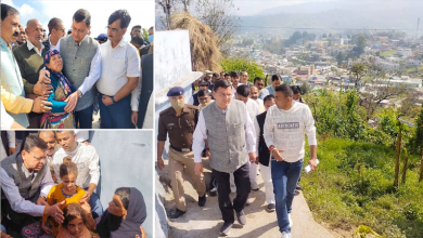 Photo of आपदा प्रभावितों से मिलने पहुंचे सीएम धामी, जाना हाल-चाल