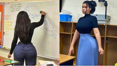 Photo of अजीबोगरीब ड्रेस पहनकर बच्चों को पढ़ा रही थी मैडम, फिर जो हुआ￼￼