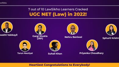 Photo of LawSikho के छात्रों ने UGC-NET (कानून) परीक्षा में किया अच्छा स्कोर