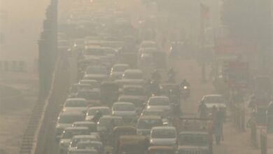 Photo of  कोहरे की चादर से ढका दिल्ली-एनसीआर…