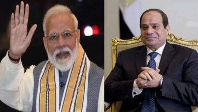 Photo of मिस्र के राष्ट्रपति द्विपक्षीय वार्ता के लिए प्रधानमंत्री मोदी से हैदराबाद हाउस में करेंगे मुलाकात…