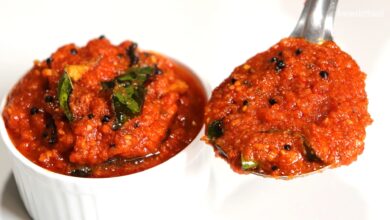 Photo of  घर पर इस बार ट्राई करे टमाटर लहसुन की टेस्टी चटनी..