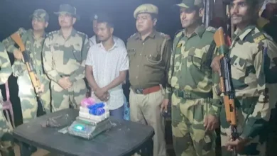 Photo of BSF ने मेघालय के हिल्स जिले में जीरो लाइन के पास से भारी मात्रा में नकदी जब्त की..