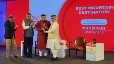 Photo of टूरिज्म सर्वे अवार्ड में प्राकृतिक सुंदरता से लबरेज मुनस्यारी को बेस्ट माउंटेन डेस्टिनेशन का मिला अवार्ड..