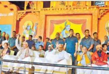 Photo of भगवान राम की आस्था में बिहार के पक्ष-विपक्ष के नेता एक मंच पर साथ खड़े नजर आए