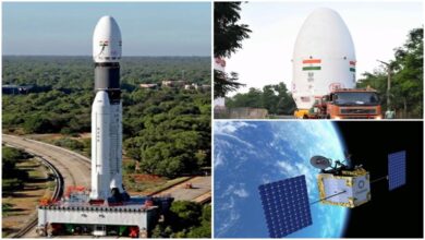 Photo of ISRO ने देश का सबसे बड़ा रॉकेट एलवीएम 3 किया लॉन्च