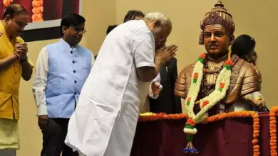 Photo of प्रधानमंत्री नरेंद्र मोदी ने  राजनेता, कवि और समाज सुधारक बसवेश्वर को उनकी जयंती पर श्रद्धांजलि अर्पित की..