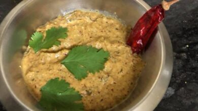 Photo of रोज के खाने में वहीं दाल चावल और सब्जी खाकर बोर हो गए हैं, तो साथ में बनाएं चटपटी खीरे की चटनी..