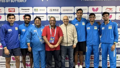 Photo of एशियाई चैंपियनपशिप: भारतीय पुरुष टेबल टेनिस टीम को कांस्य पदक से करना पड़ा संतोष