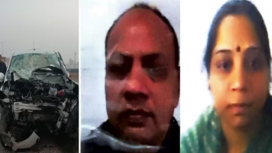 Photo of रोहतक में नेशनल हाईवे पर हुई दुर्घटना में दंपती की मौत व तीन बच्चे गंभीर…