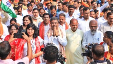 Photo of अमृत कलश यात्रा: मिट्टी लेकर ओडिशा से दिल्ली रवाना हुई ट्रेन