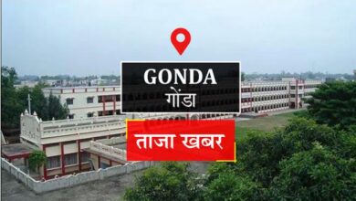 Photo of नए रंग में दिखेगा गोंडा शहर, एक ही रंग में सज रहीं दुकानें