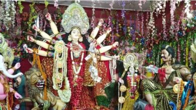 Photo of अंबेडकर नगर में दुर्गा पूजा पंडाल के सामने गिरा युवक, मौके पर ही तोड़ दिया दम