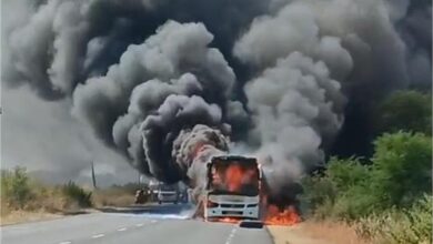 Photo of बड़ीखबर: भोपाल से सागर जा रही चलती बस में अचानक लगी आग, जानिए पूरी घटना