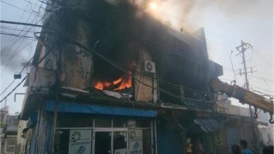 Photo of यमुनानगर: एक साथ 3 दुकानों में लगी आग, करीब 1 करोड़ से अधिक का सामान जलकर राख