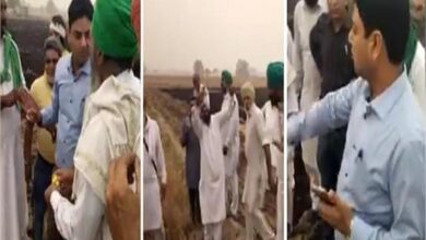 Photo of पराली को जलाने से रोकने आए अधिकारी के साथ किसानों ने की गुंडागर्दी…