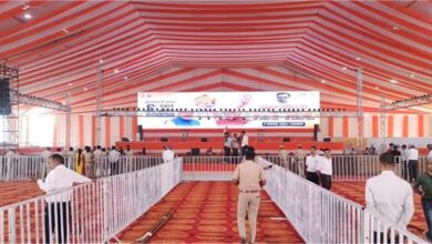Photo of करनाल: छावनी में तब्दील हुआ दशहरा ग्राउंड के आसपास का इलाका!