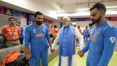 Photo of पीएम मोदी के टीम इंडिया के ड्रेसिंग रूम में जाकर खिलाड़ियों से कही ये बात…