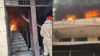 Photo of बवाना में प्लास्टिक उत्पाद बनाने वाली फैक्ट्री में भीषण आग, आसपास के इलाके में मची अफरा-तफरी