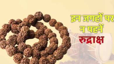 Photo of रुद्राक्ष नियम: यहां पहनकर कभी न जाएं रुद्राक्ष, हो सकता है नुकसान