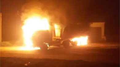 Photo of अंबाला में करंट आते ही ट्रक में लगी भीषण आग, जिंदा जला ड्राइवर