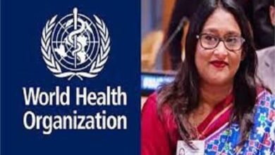 Photo of बांग्लादेशी प्रधानमंत्री हसीना की बेटी विश्व स्वास्थ्य संगठन की क्षेत्रीय निदेशक नियुक्त!