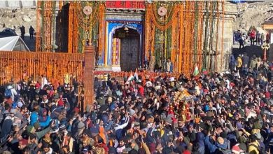 Photo of शीतकाल के लिए बंद हुए केदार धाम के कपाट, अब ओंकारेश्वर मंदिर में होंगे बाबा केदार विराजमान