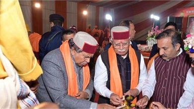 Photo of मुख्यमंत्री मनोहर लाल 108 कुंडिय महायज्ञ में हुए शामिल