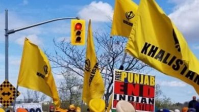 Photo of 55 फुट ऊंची हनुमान प्रतिमा लगाने के विरोध में खालिस्तानियों का प्रदर्शन