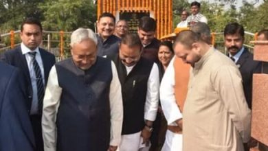 Photo of अटल जी को नमन करने पहुंचे सीएम नीतीश कुमार