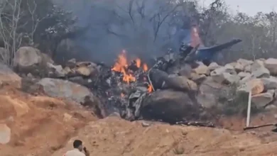 Photo of तेलंगाना में ट्रेनिंग के दौरान क्रैश हुआ भारतीय वायु सेना का विमान