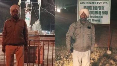 Photo of डेराबस्सी : कैंटर चालक ने दो पुलिसकर्मियों को कुचला
