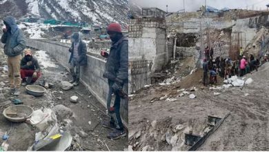 Photo of उत्तराखंड: केदारनाथ में बर्फबारी, पारा -6 डिग्री तक पहुंचा