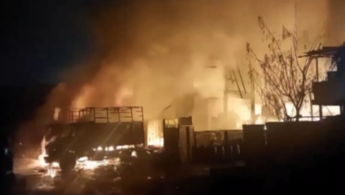 Photo of महाराष्ट्र:ठाणे की एक कैमिकल फैक्ट्री में विस्फोट के बाद लगी आग