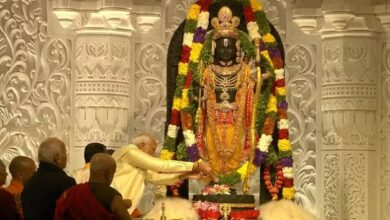 Photo of रामलला हुए अपने भव्य स्वरूप में विराजमान: पीएम मोदी ने की प्राण प्रतिष्ठा