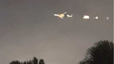 Photo of Puerto Rico जा रहे एटलस एयर कार्गो विमान के इंजन में लगी आग