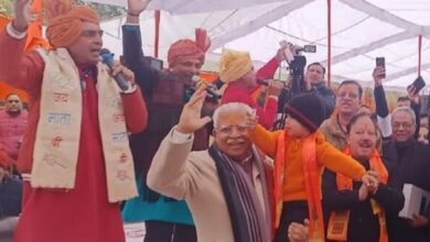 Photo of हरियाणा में राम मय हुआ वातावरण; करनाल में सीएम ने की पूजा