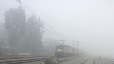 Photo of उत्तर प्रदेश : कोहरे के कारण नौ घंटे तक देरी से पहुंचीं ट्रेनें