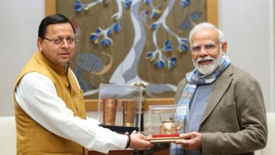Photo of  पीएम मोदी से मिले सीएम धामी