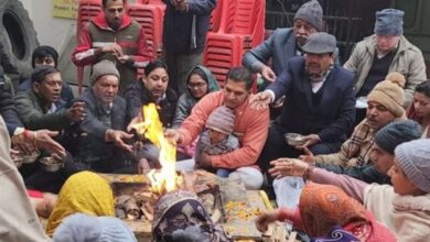 Photo of प्राण प्रतिष्ठा संपन्न होते ही राम नाम से गूंज उठे पंजाब के मंदिर