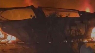 Photo of पंजाब: ट्रक और कार में टक्कर के बाद गाड़ी को लगी आग, 4 की मौत
