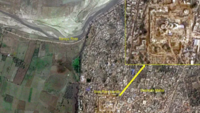 Photo of अंतरिक्ष से कुछ ऐसा दिख रहा अयोध्या राम मंदिर