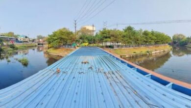 Photo of इंदौर में कान्ह नदी पर बन रहा एक और झूला ब्रिज